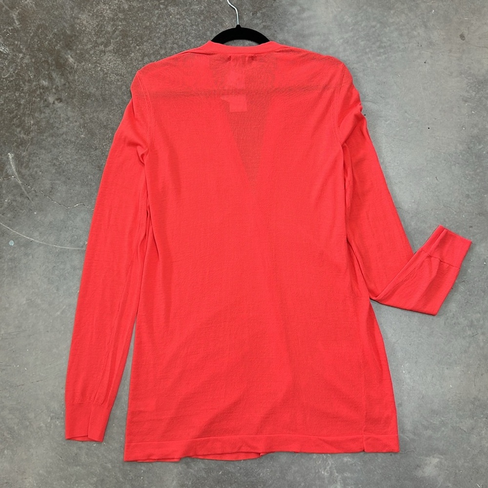 Gap knit long line button down cardigan in Coral Sz. Medium New with tags - Picture 8 of 8